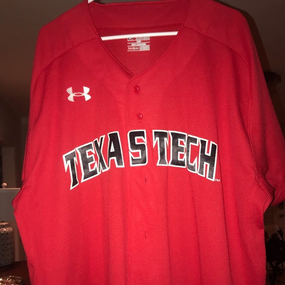 texas tech baseball jersey